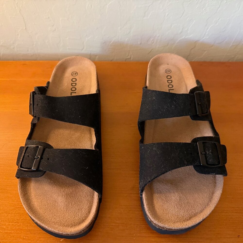 Cork Footbed Slide Sandal size 10.5 women